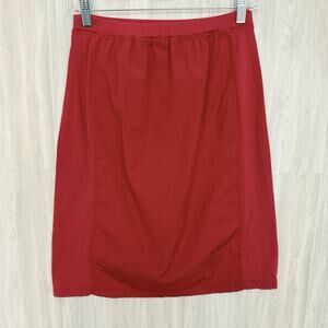 James Perse Standard Skirt Womens 2 (M) Pencil Straight Pull On Knee Length READ